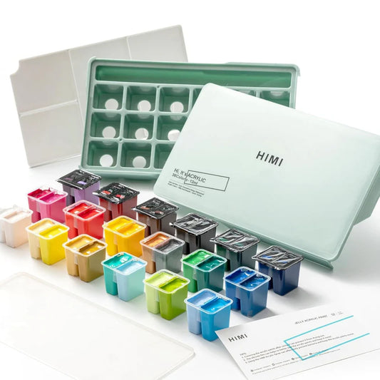 Miya Himi Pintura Acrílica Twin Jelly Cup: Set 36 colores/12ml