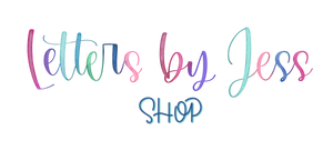 Letters by Jess Shop