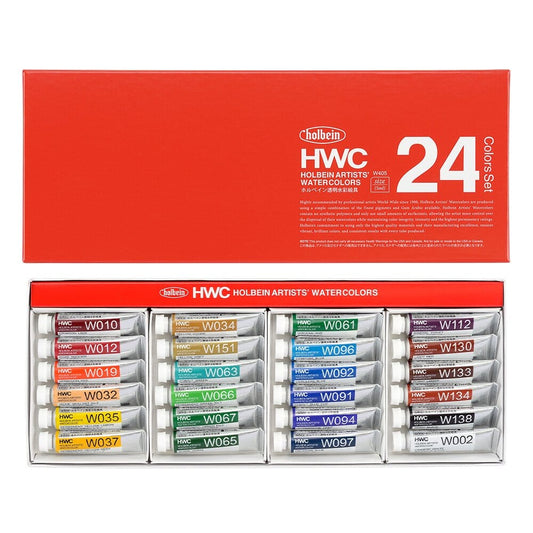 HOLBEIN Acuarelas Set 5ml 24 colores - Letters by Jess Shop
