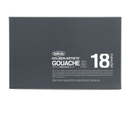 HOLBEIN Tempera Gouache set 15 ml 18 colores - Letters by Jess Shop