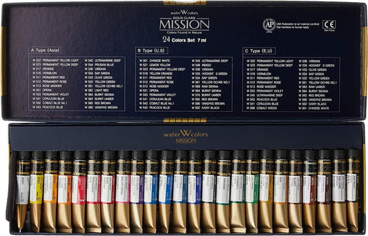 MIJELLO Mission Gold Set 24 colores/7ml - Letters by Jess Shop