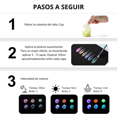 Miya Himi Gouache Jelly Cup: Set 6 colores que brillan en la oscuridad/23ml sin pinceles - Letters by Jess Shop Miya Himi Gouache Jelly Cup: Set 6 colores que brillan en la oscuridad/23ml sin pinceles - Letters by Jess Shop