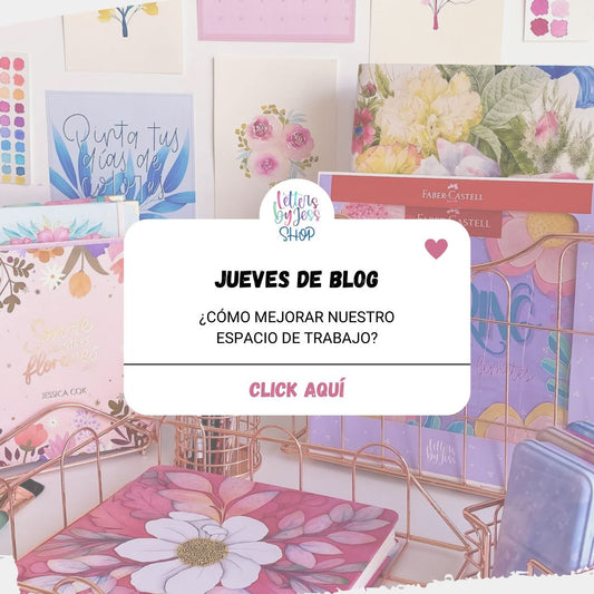 ¿CÓMO MEJORAR NUESTRO ESPACIO DE TRABAJO? - Letters by Jess Shop