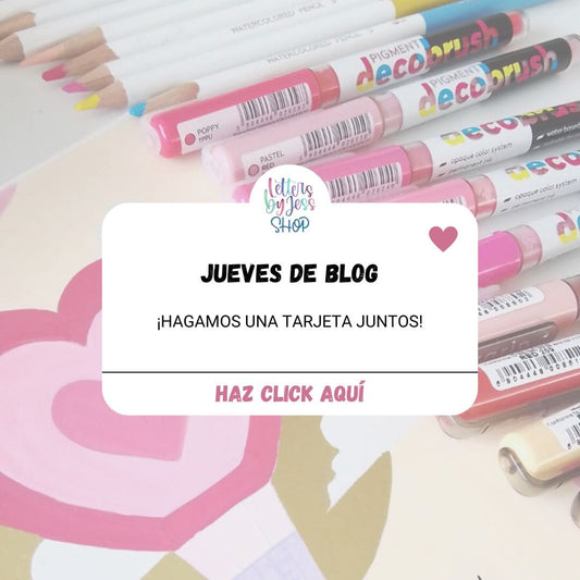 ¡Hagamos una tarjeta juntos! - Letters by Jess Shop