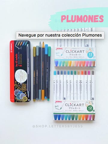 Plumones - Letters by Jess Shop