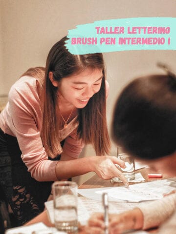 Taller Lettering Con Brush Pen Intermedio 1 - Letters by Jess Shop