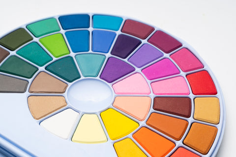 Miya Himi Acuarela sólida: Set 38 colores + pincel