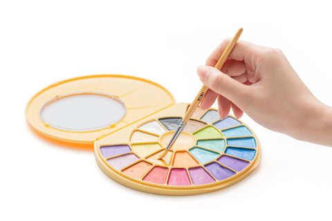 Miya Himi Acuarela Semi Húmeda Metálica: Set 24 colores + pincel