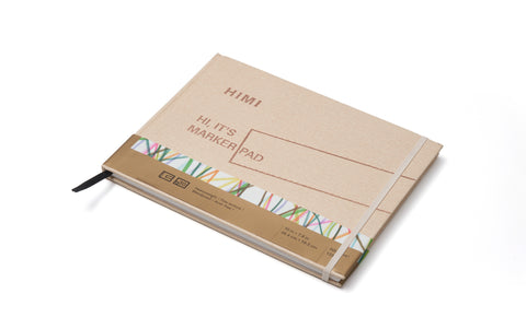 Miya Himi Block para Marcadores: 25.4x19.3 cm, 30 hojas, 200gr