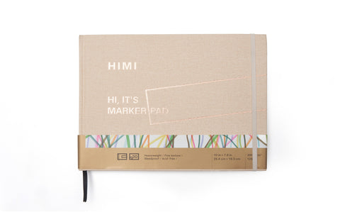 Miya Himi Block para Marcadores: 25.4x19.3 cm, 30 hojas, 200gr