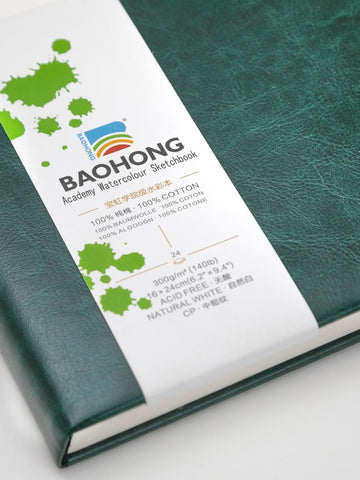 Block Baohong Travel - Papel de acuarela Académico Grano Fino - Letters by Jess Shop
