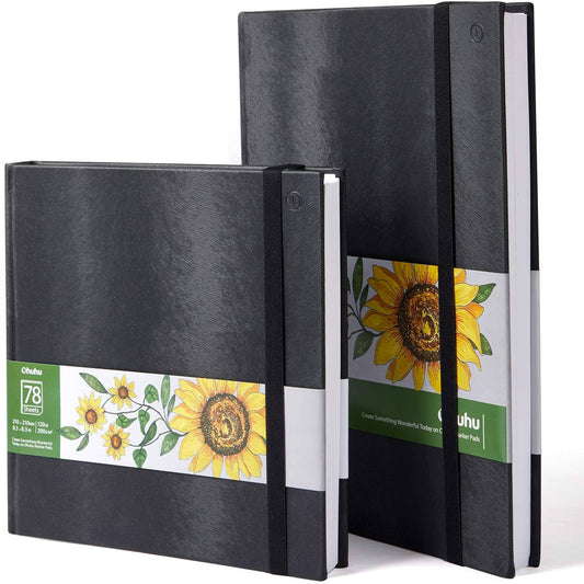 Block para marcadores Pack x2 Ohuhu (21 x 21 cm / 21 x 29.7 cm) 78 hojas c/u - Letters by Jess Shop