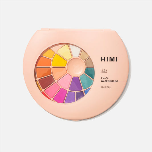 Miya Himi Acuarela sólida: Set 38 colores + pincel