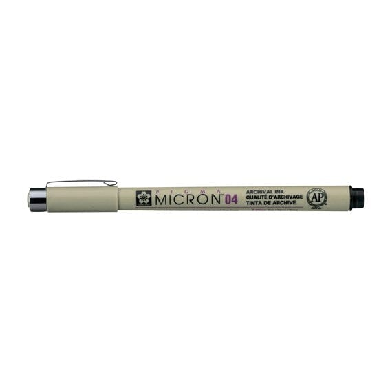 Estilografo Pigma Micron Sakura negro (por unidad) marcadores, estilografos, plumones, lapiceros Sakura