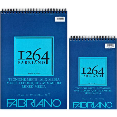 Fabriano 1264 Mix Media A4-A5 papeles arte Fabriano