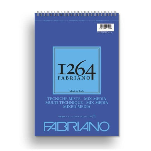 Fabriano 1264 Mix Media A4-A5 papeles arte Fabriano
