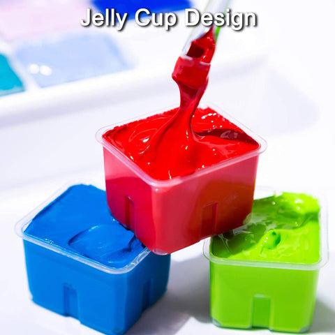 Himi Miya Gouache - Set 56 colores/30ml Jelly Cup - Letters by Jess Shop