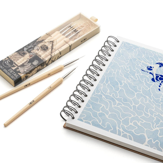 Himi Set 5 mini pinceles de detalle - Letters by Jess Shop