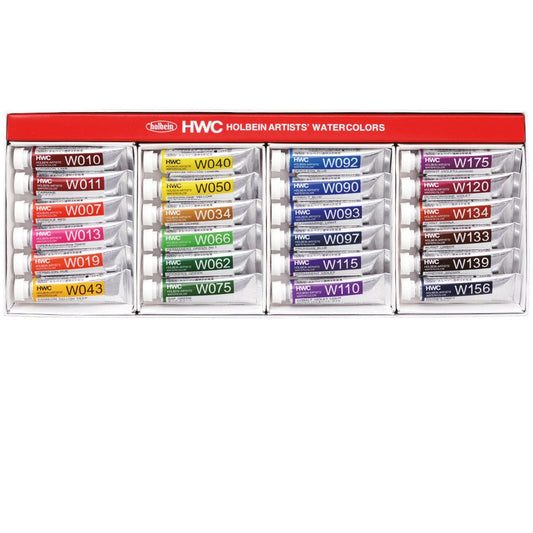 HOLBEIN Acuarelas botánicas Set 5ml 24 colores - Letters by Jess Shop