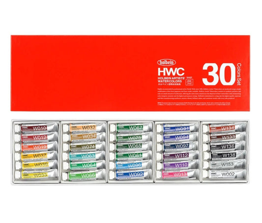 HOLBEIN Acuarelas Set 5ml 30 colores - Letters by Jess Shop