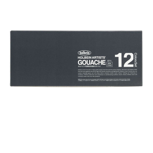 HOLBEIN Tempera Gouache set 15 ml 12 colores - Letters by Jess Shop