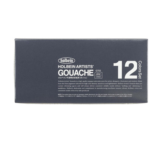 HOLBEIN Tempera Gouache set 5 ml 12 colores - Letters by Jess Shop