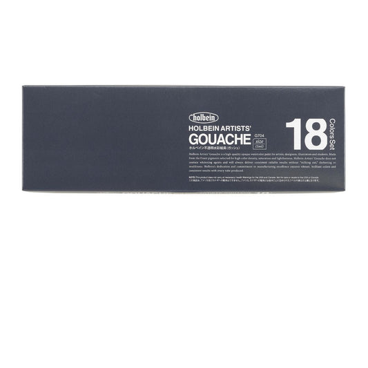 HOLBEIN Tempera Gouache set 5 ml 18 colores - Letters by Jess Shop