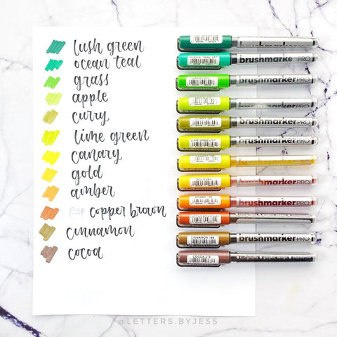 Karin Brush Markers PRO - MegaBox Plus 72 colores + 3 Blenders - Letters by Jess Shop