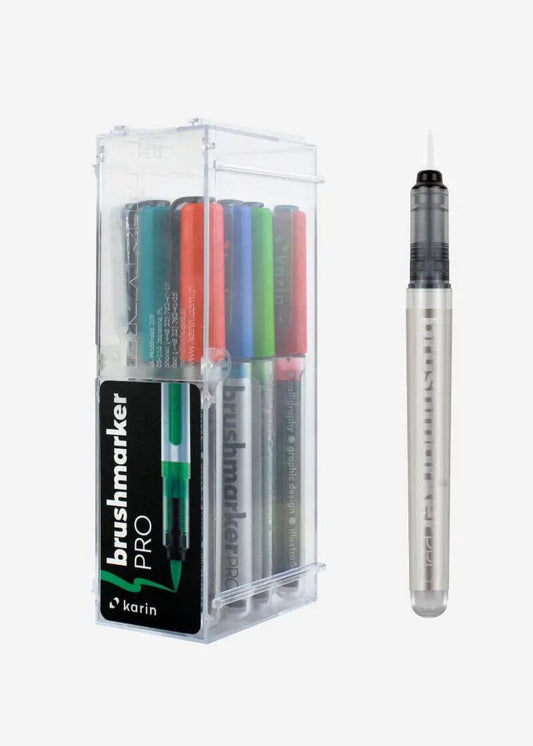 Karin Brush Markers PRO - Set de 11 Basic colors + 1 Blender - Letters by Jess Shop