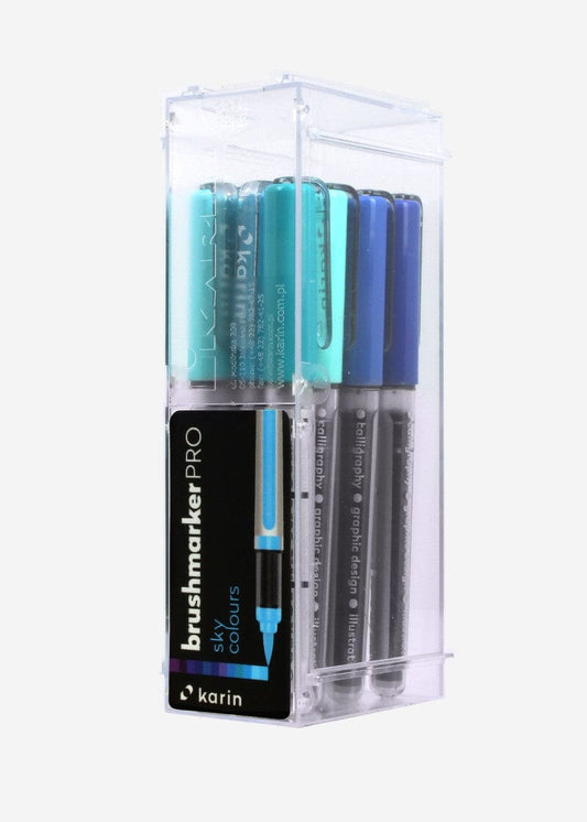 Karin Brush Markers PRO - Set de 12 Sky Colors - Letters by Jess Shop