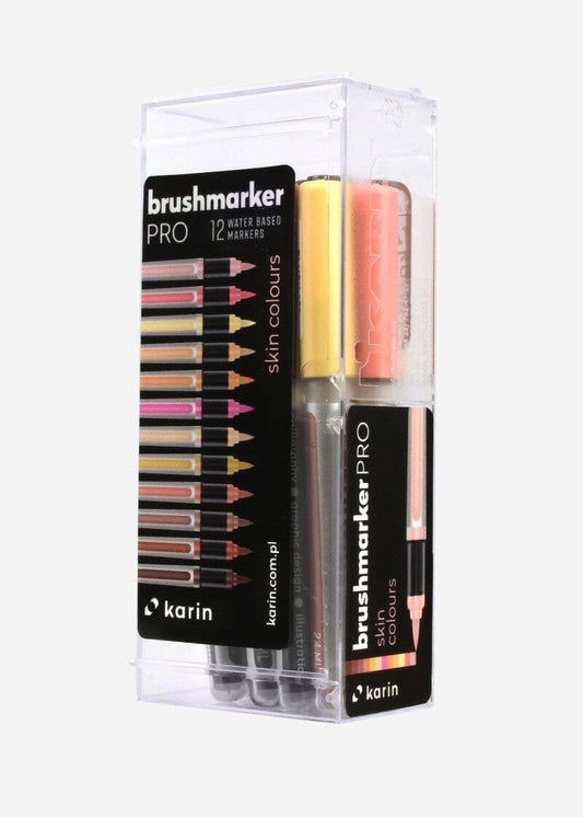 Karin Brush Markers PRO - Set de Skin Colors - Letters by Jess Shop
