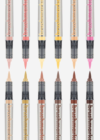 Karin Brush Markers PRO - Set de Skin Colors - Letters by Jess Shop