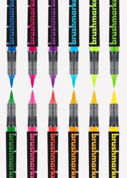 Karin brushmarkers Neón - Colores unitarios - Letters by Jess Shop