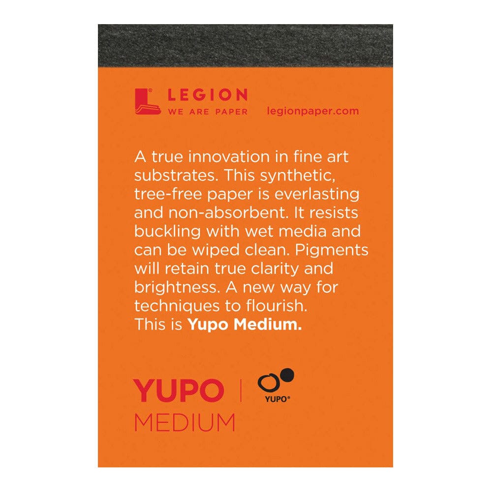 Legion Yupo - Block de papel 100% Polipropileno blanco 200 gr PAPELES Legion Paper