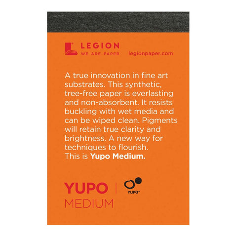 Legion Yupo - Block de papel 100% Polipropileno blanco 200 gr PAPELES Legion Paper