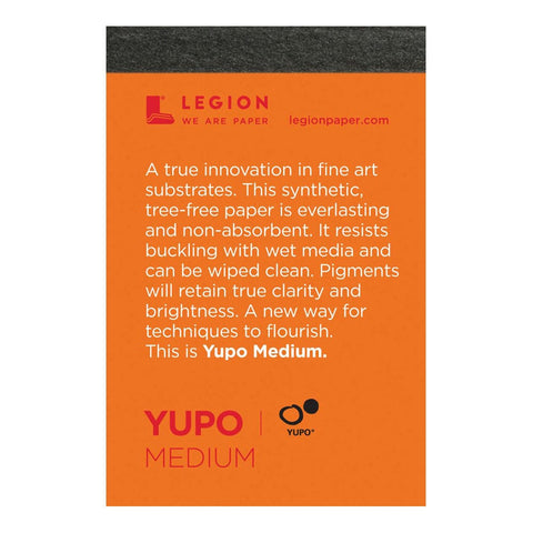 Legion Yupo - Block de papel 100% Polipropileno blanco 200 gr - Letters by Jess Shop