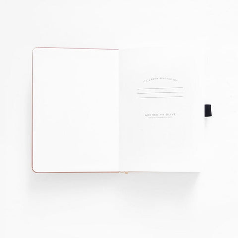 Libreta punteada Archer and Olive (A&O) - Golondrina A5 - hojas blancas A0331 - Letters by Jess Shop