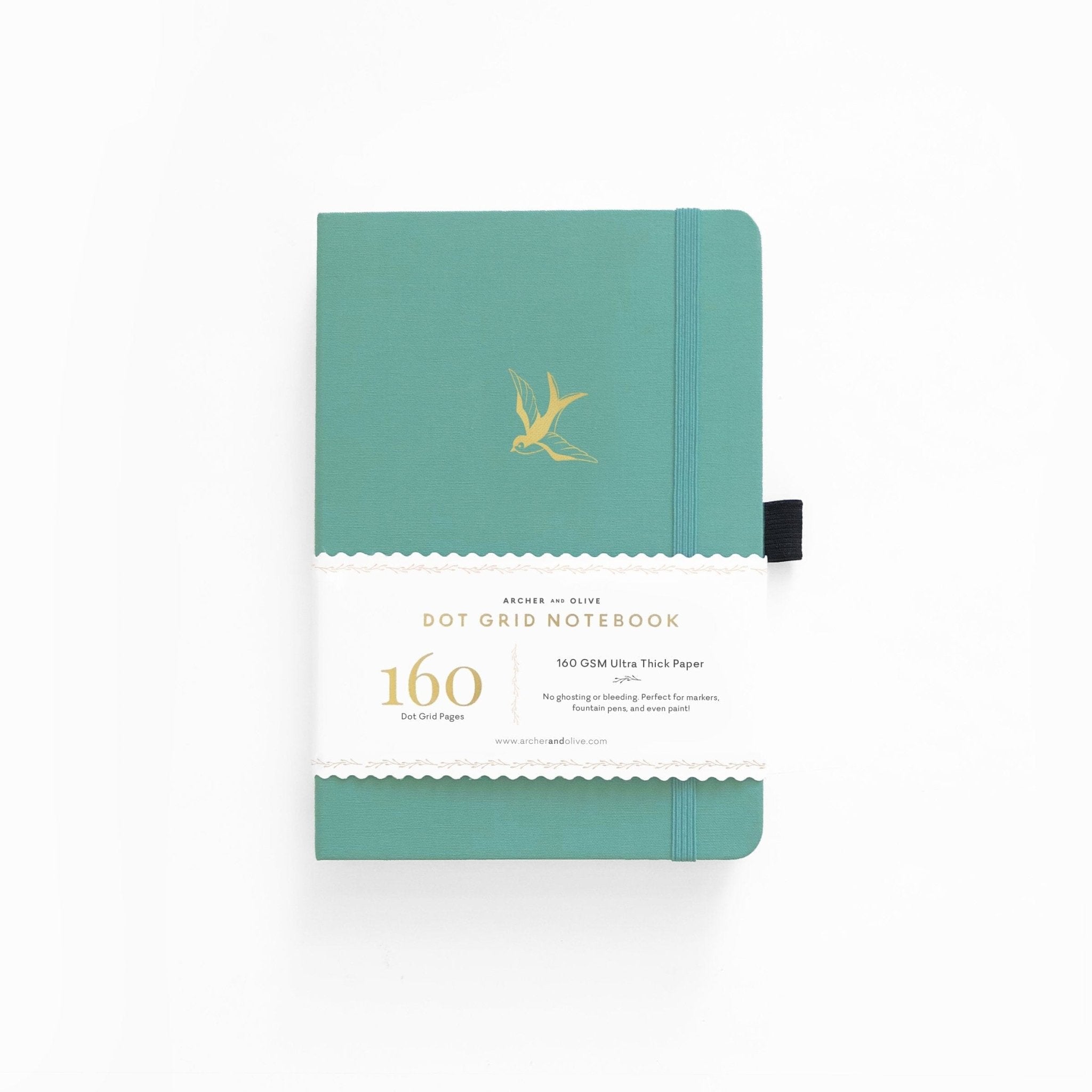 Libreta punteada Archer and Olive (A&O) - Golondrina A5 - hojas blancas A0331 - Letters by Jess Shop
