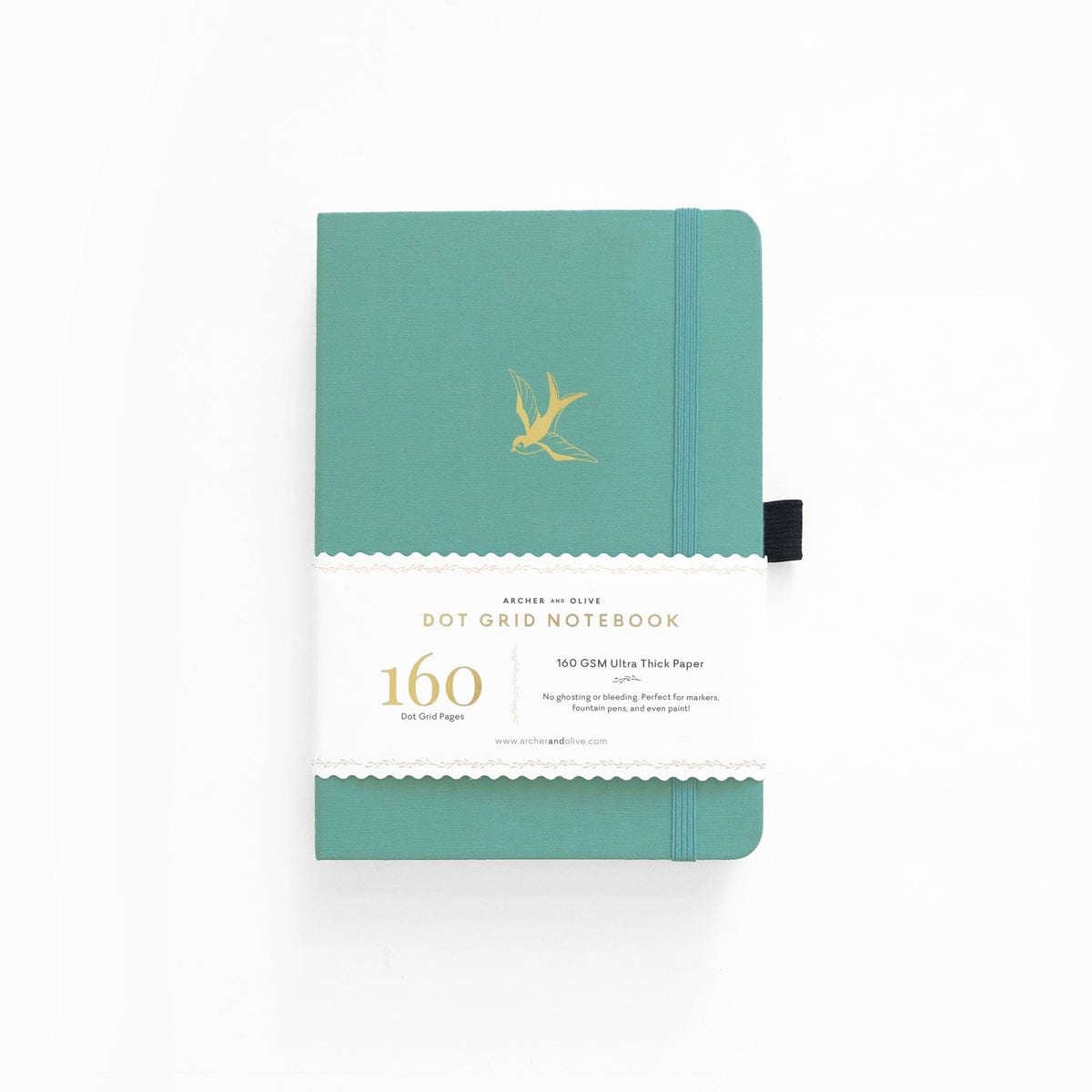 Libreta punteada Archer and Olive (A&O) - Golondrina A5 - hojas blancas A0331 - Letters by Jess Shop