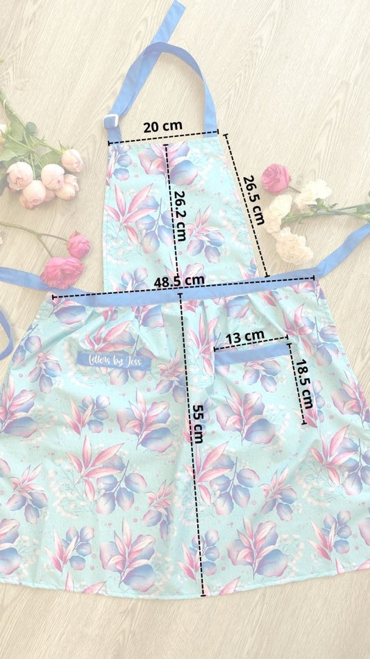 Mandil Letters By Jess - Aqua - Letters by Jess Shop
