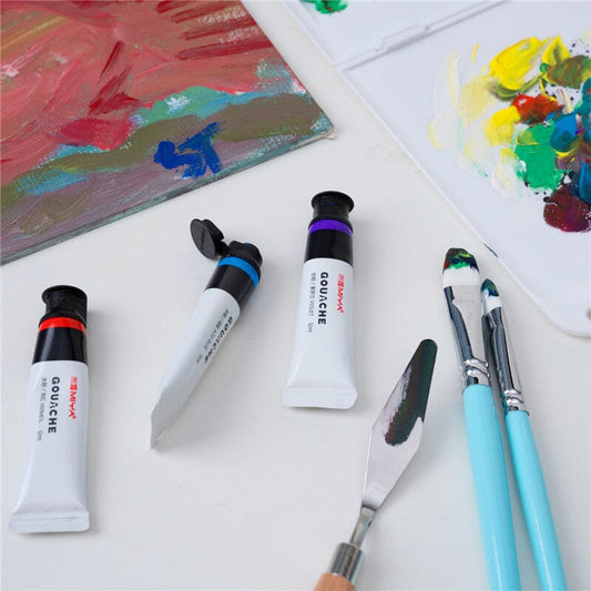 Miya Gouache en tubo - Set 12 colores/12ml - Letters by Jess Shop
