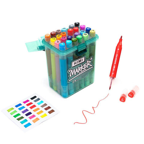 MIYA HIMI MARKER - Set 24 colores - Letters by Jess Shop