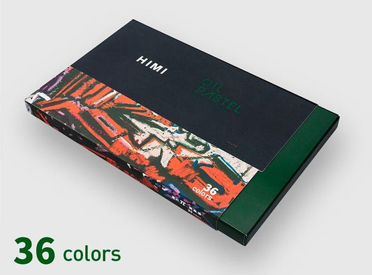 MIYA HIMI Óleo Pastel π Serie colores pasteles, 36colores - Letters by Jess Shop