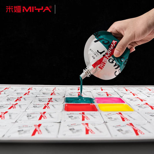 Miya Tempera Super Gouache Refill, 100 ml, Bolsa - Letters by Jess Shop