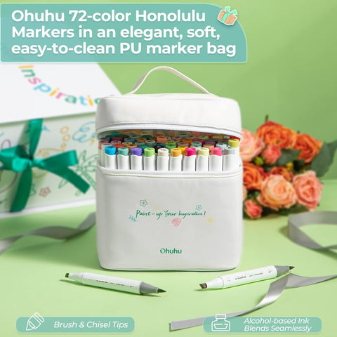 Ohuhu Markers Gift Box - Caja de Regalo - Letters by Jess Shop