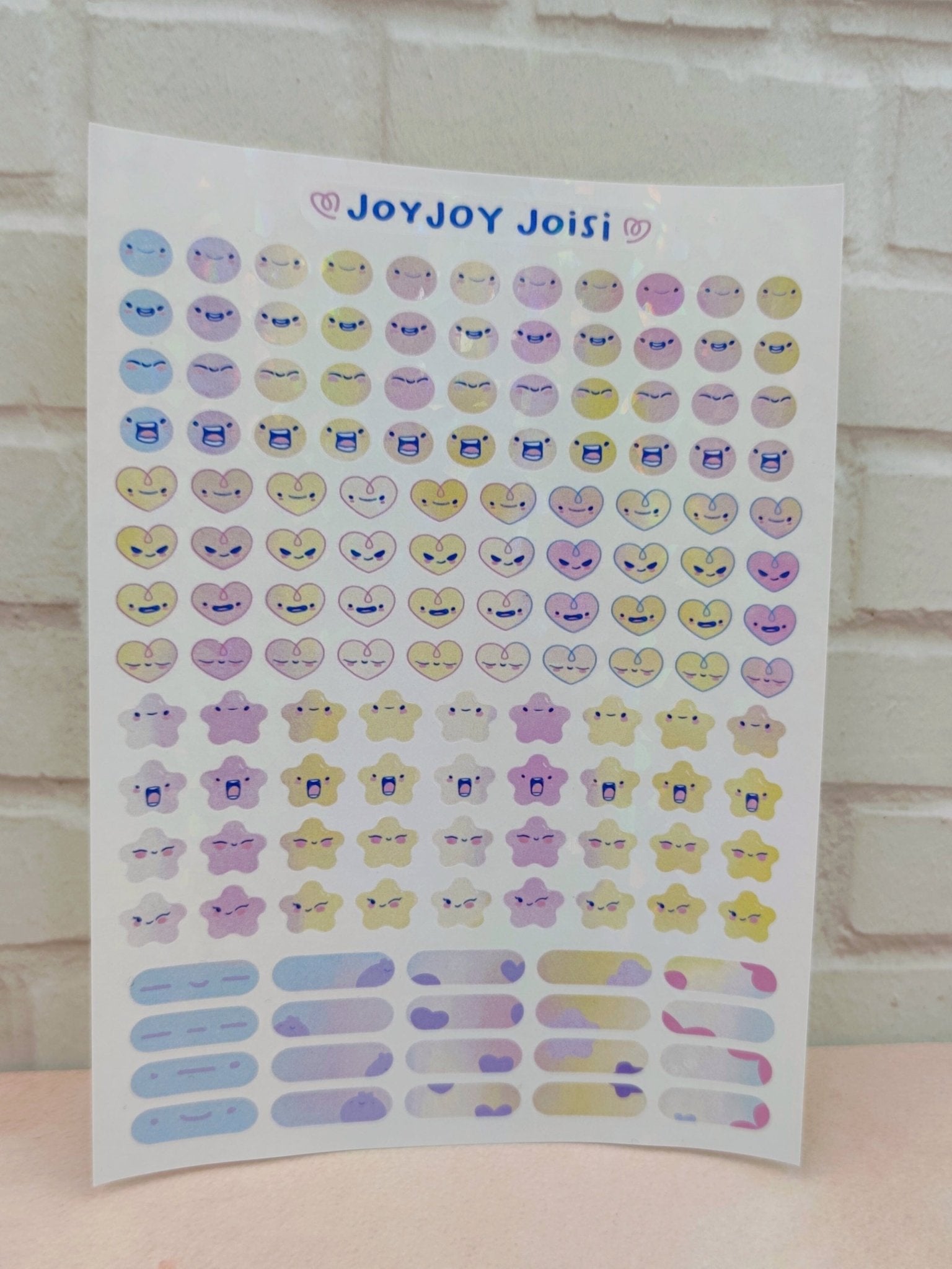 Pack Stickers x 3 Minpaucito- positivo- mix - Letters by Jess Shop