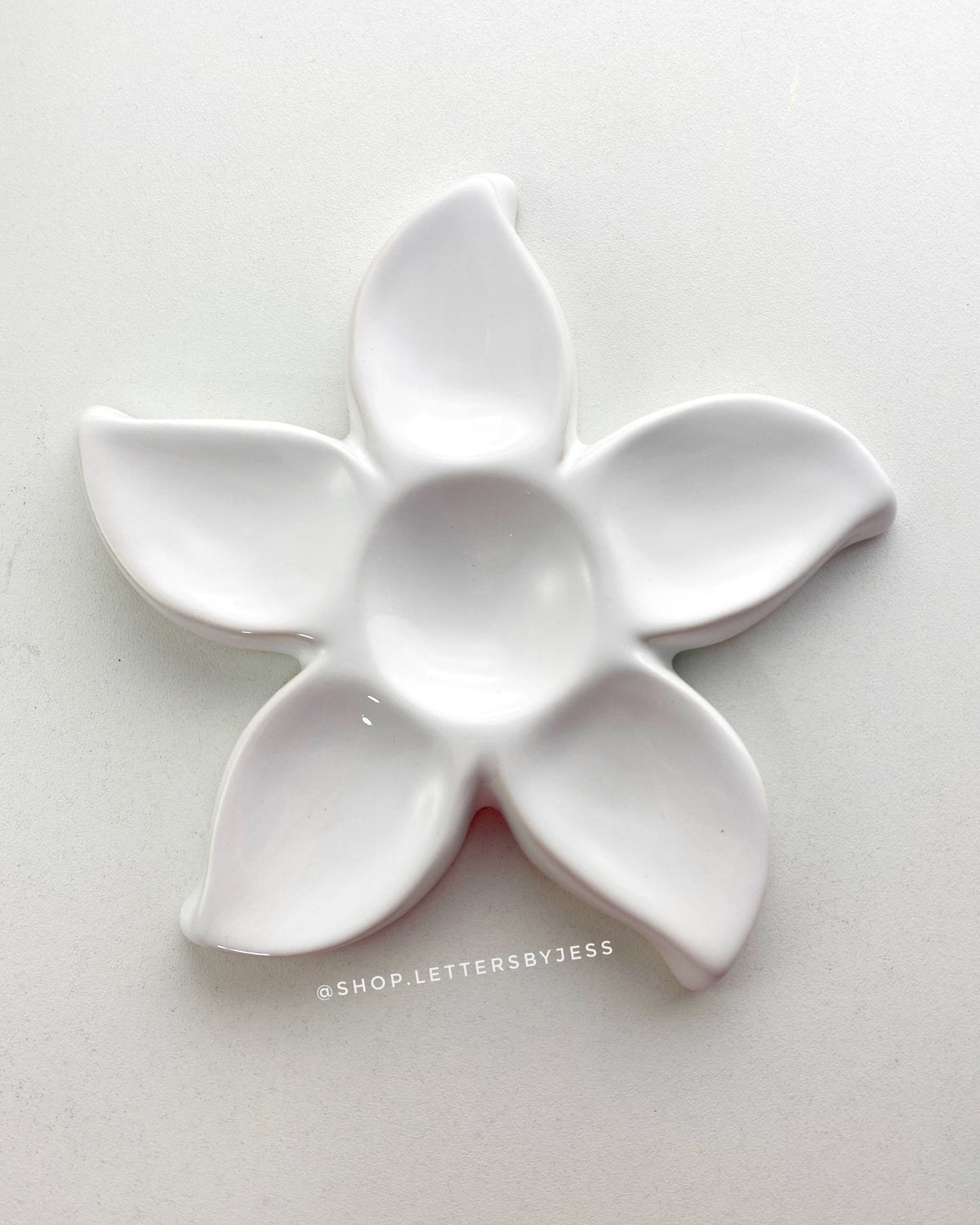 Paleta ceramica - Flor 5 petalos godete Otros