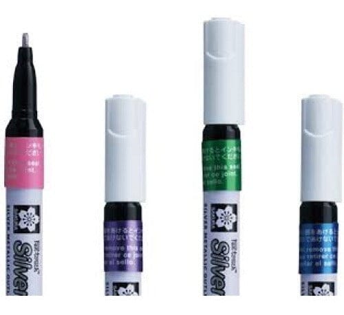 Pen Touch Silvershadow Outline 1,0mm (Sombra plateada) - Letters by Jess Shop
