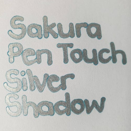 Pen Touch Silvershadow Outline 1,0mm (Sombra plateada) marcadores, plumones Sakura
