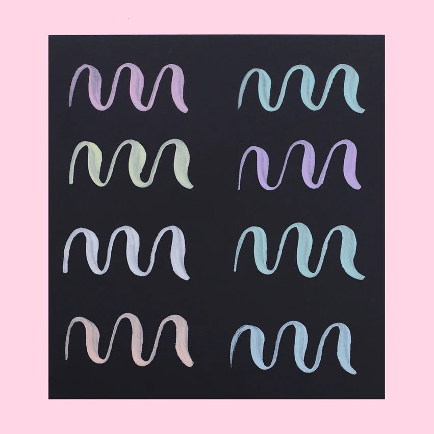 Pentel Milky Brush - Set x8 colores - Letters by Jess Shop